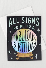 Idlewild Co. Card - Birthday: All Signs Point To Fabulous