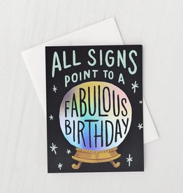 Idlewild Co. Card - Birthday: All Signs Point To Fabulous