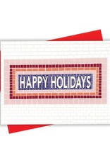 xou Boxed Cards - Holiday: Subway Happy Holidays from Brooklyn