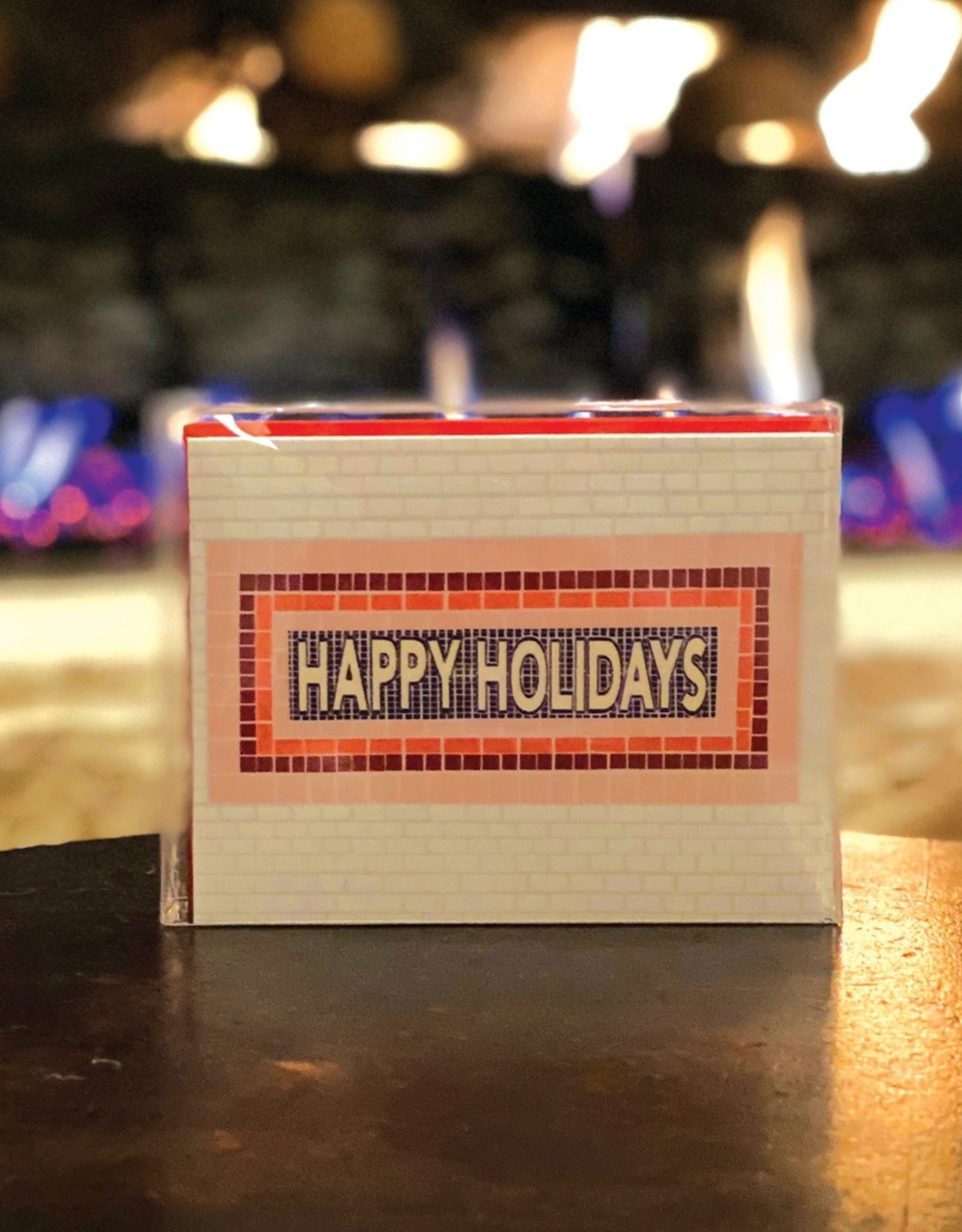 xou Boxed Cards - Holiday: Subway Happy Holidays from Brooklyn