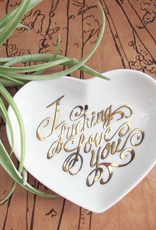Spitfire Girl Trinket Dish - I Fucking Love You Heart