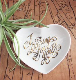 Spitfire Girl Trinket Dish - I Fucking Love You Heart
