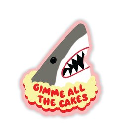 xou Sticker: Shark Cake