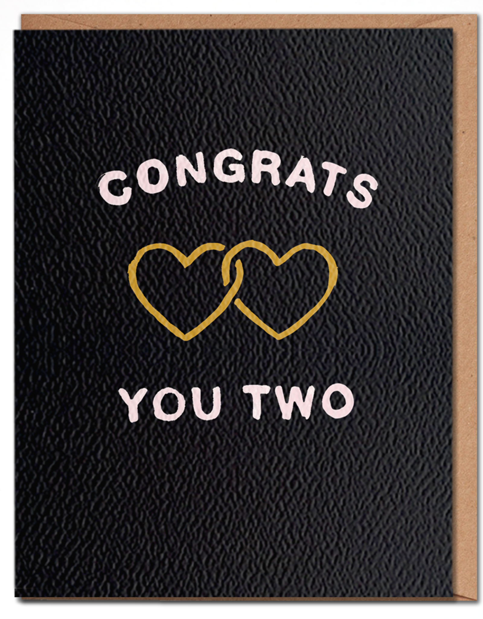 Daydream Prints Card - Wedding: Congrats you two