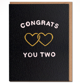 Daydream Prints Card - Wedding: Congrats you two