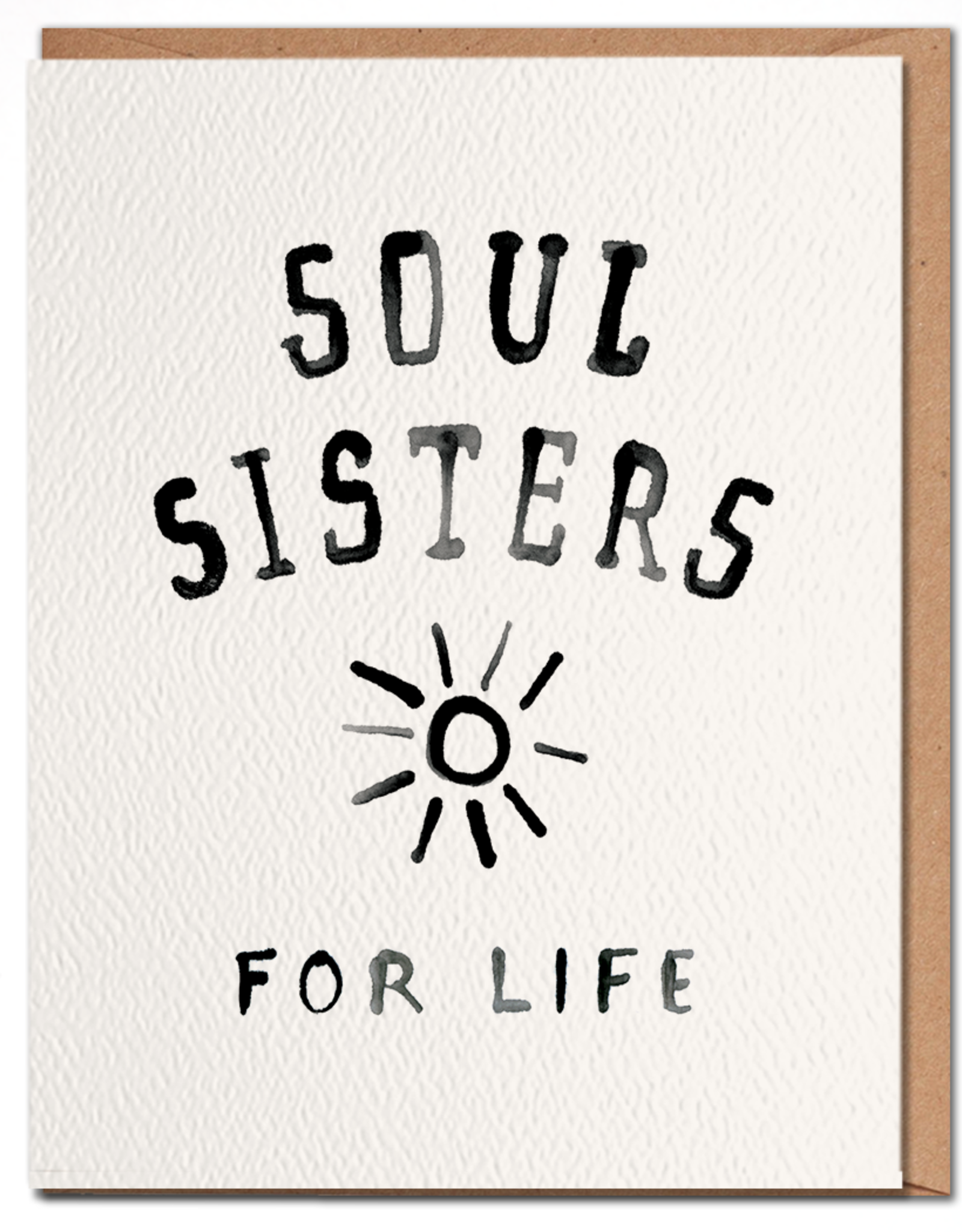 Daydream Prints Card - Love: Soul sisters for life