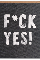 Daydream Prints Card - Blank: F*ck yeah