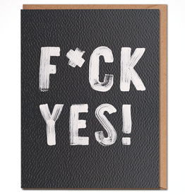 Daydream Prints Card - Blank: F*ck yeah
