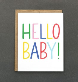 Public School Paper Co. Card - Baby: Hello Baby!