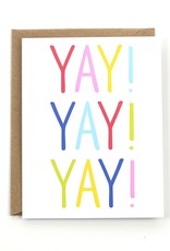 Public School Paper Co. Card - Blank: Yay! Yay! Yay!