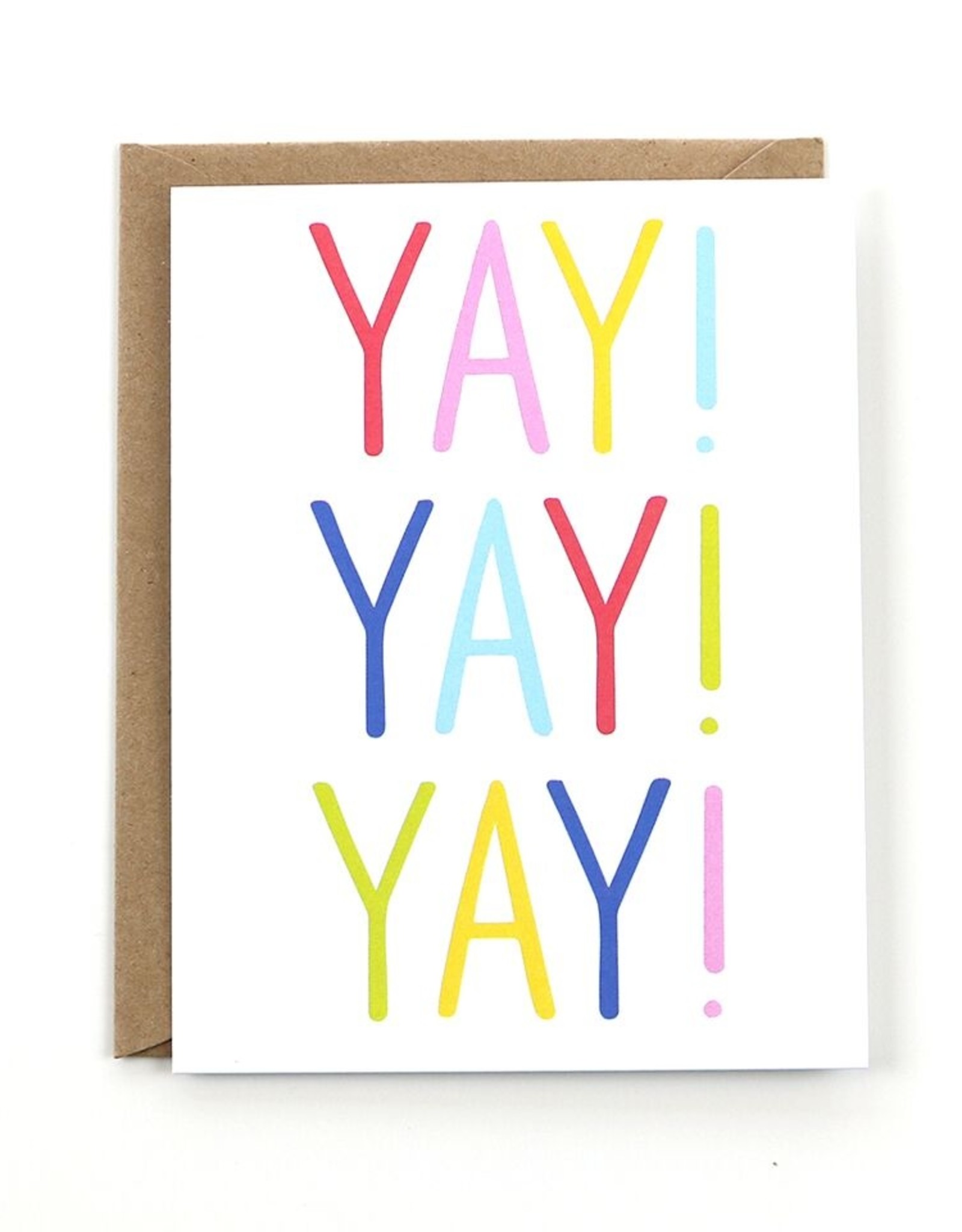 Public School Paper Co. Card - Blank: Yay! Yay! Yay!