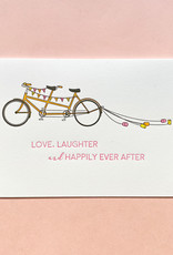 Quick Brown Fox Card - Wedding: Happily Ever After Bikes