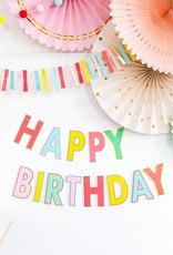 My Minds Eye Banner - Rainbow Happy Birthday