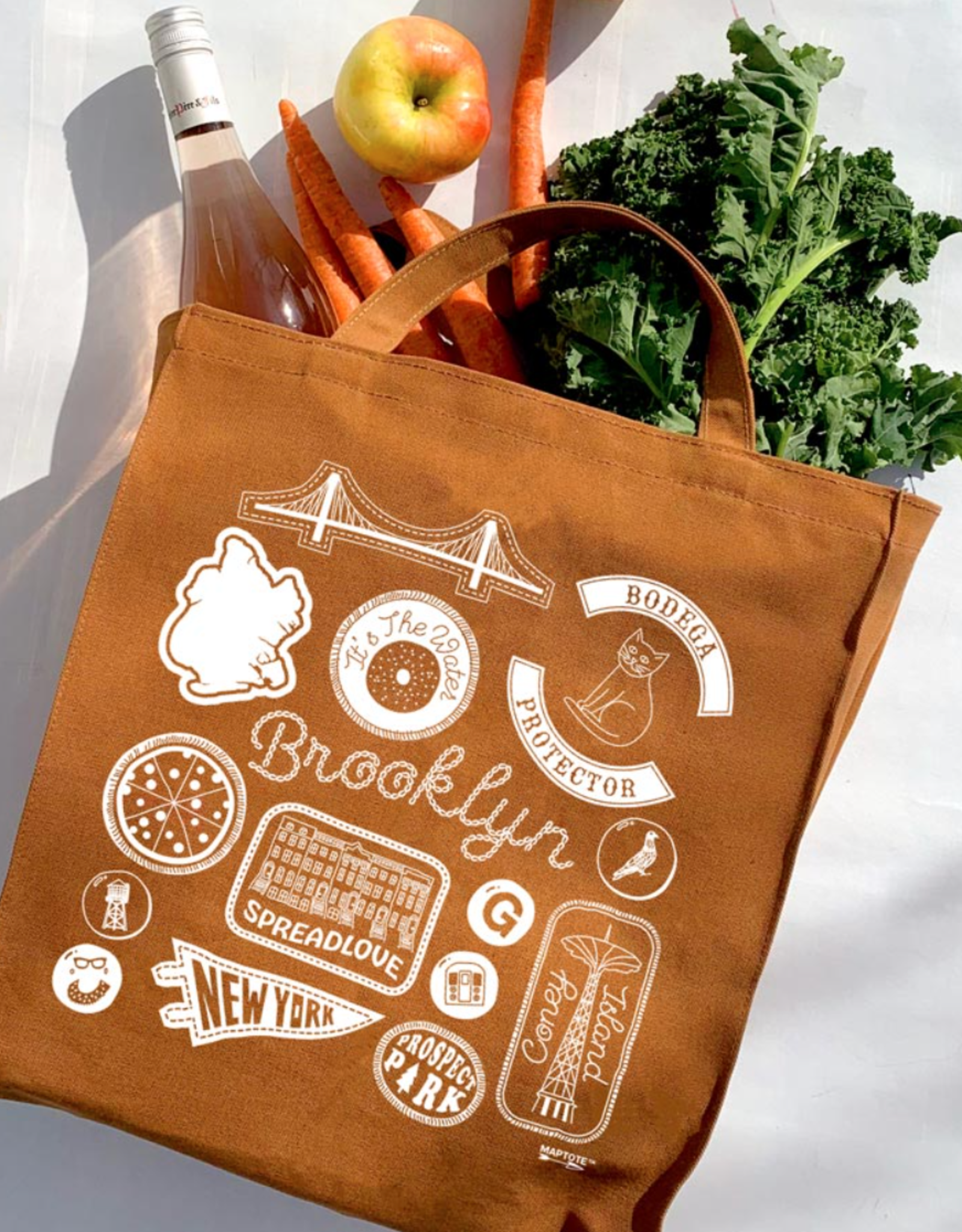 Brooklyn Grocery Tote Bag