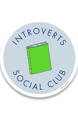Little goat paper company Sticker: Introverts Social Club