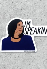 Citizen Ruth Sticker: Kamala I'm speaking