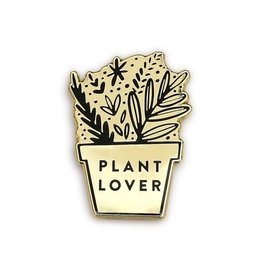 Old English Co. Enamel Pin: Plant Lover