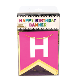 Party Partners Banner - Happy Birthday Multi Color bold & bright banner