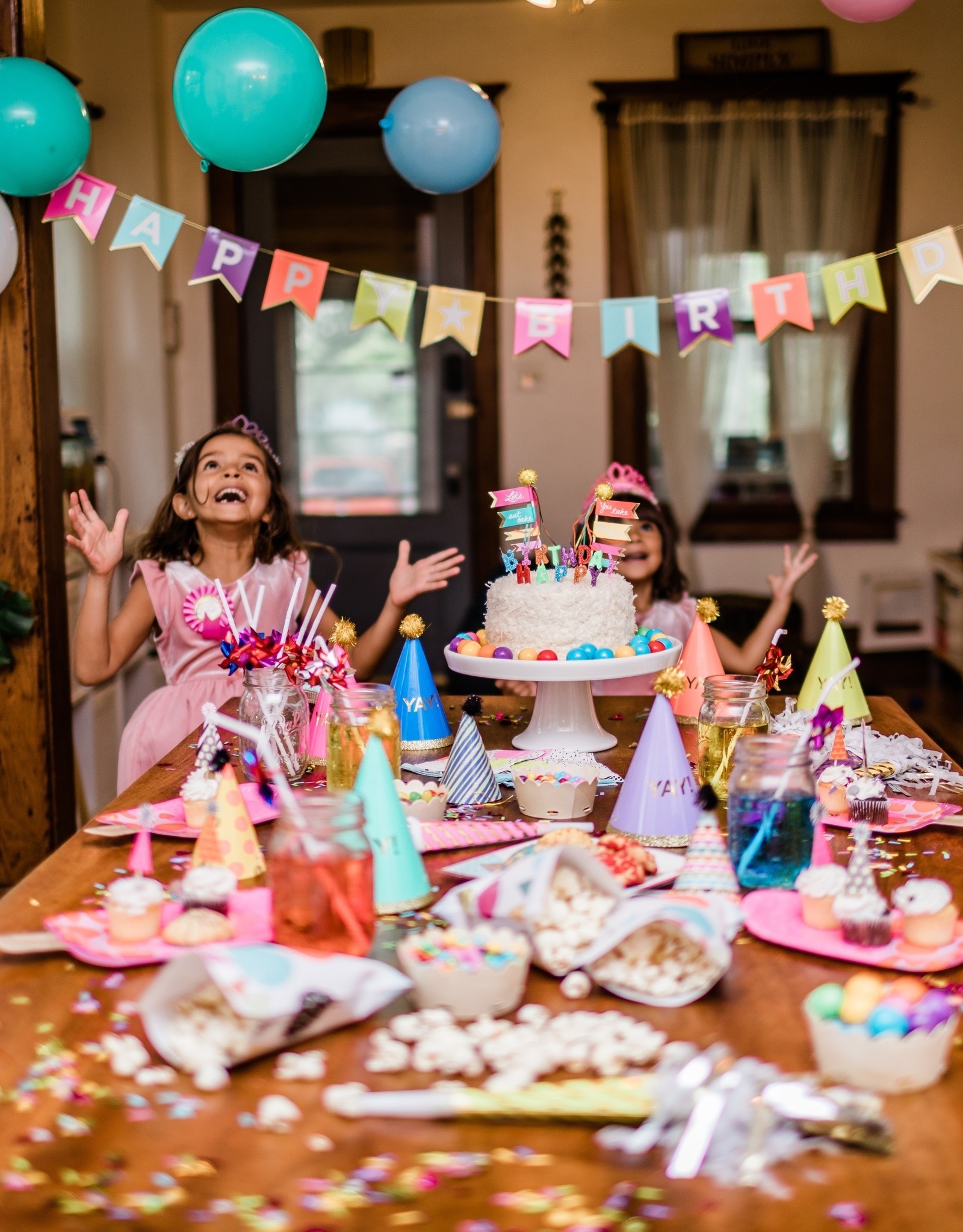 Party Partners Banner - Happy Birthday Multi Color bold & bright banner