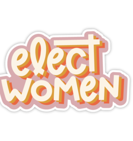 Twentysome Design Sticker: Elect Women