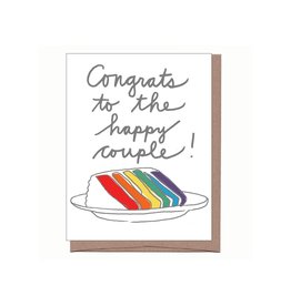 La Familia Green Card - Wedding: Rainbow Cake