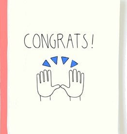 Pop & Paper Card: Congrats - Hands