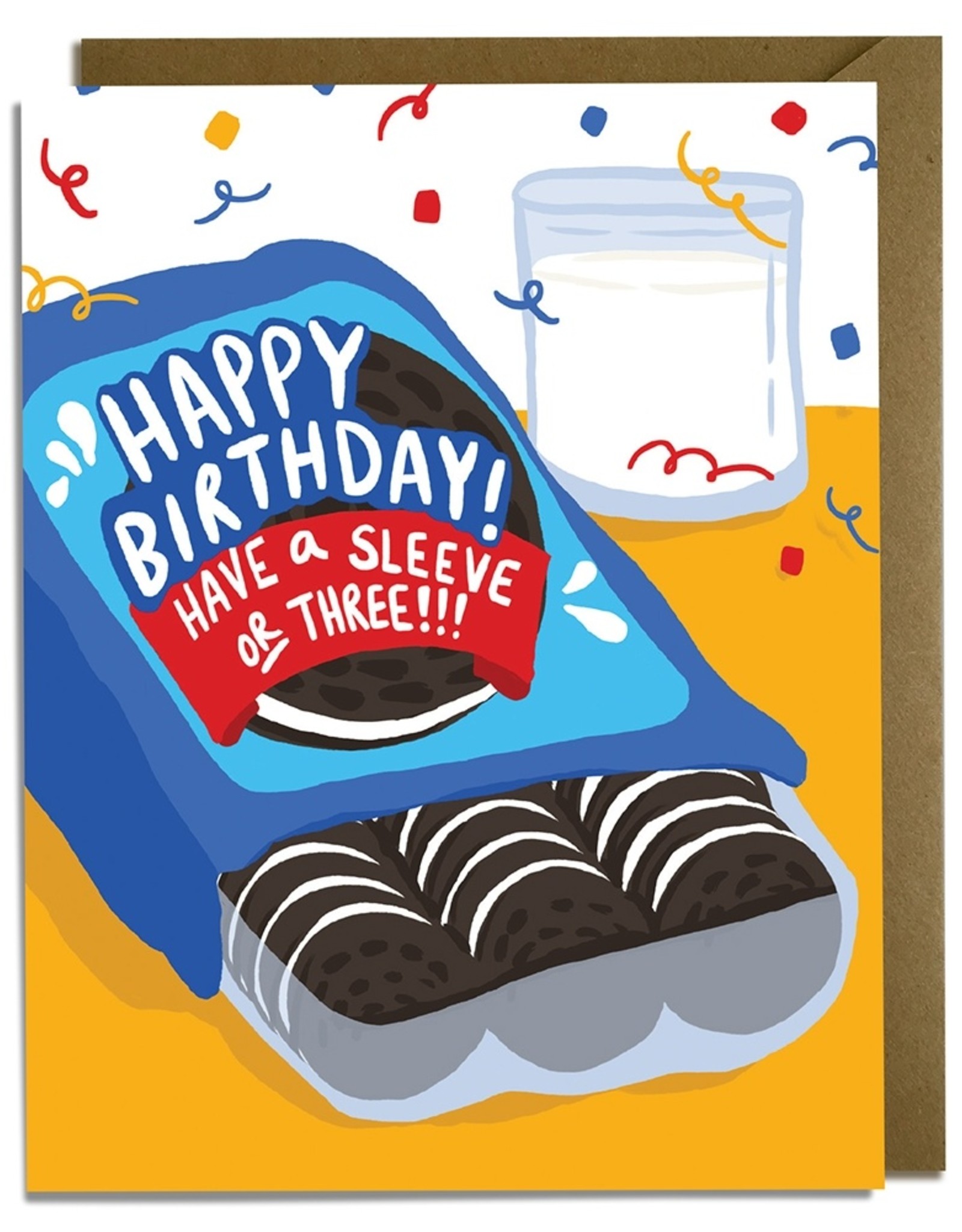 Kat French Card - Birthday: Cookies