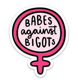 Brittany Paige Sticker - Babes against bigots