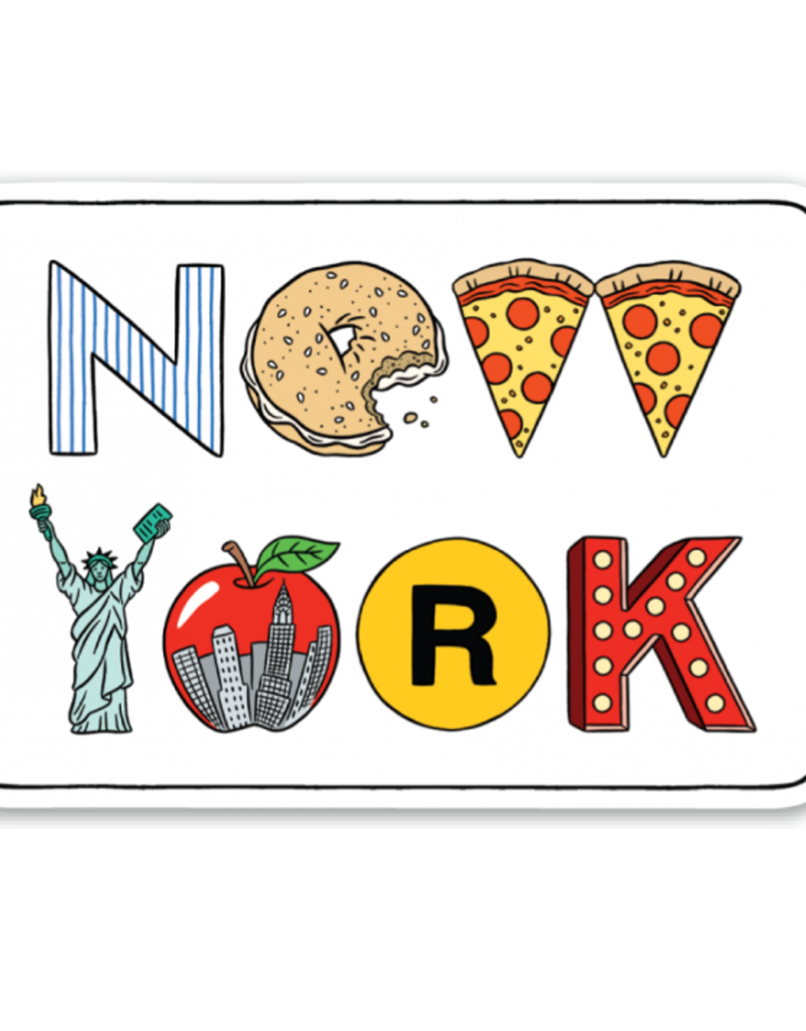 The Found Sticker: New York Icons