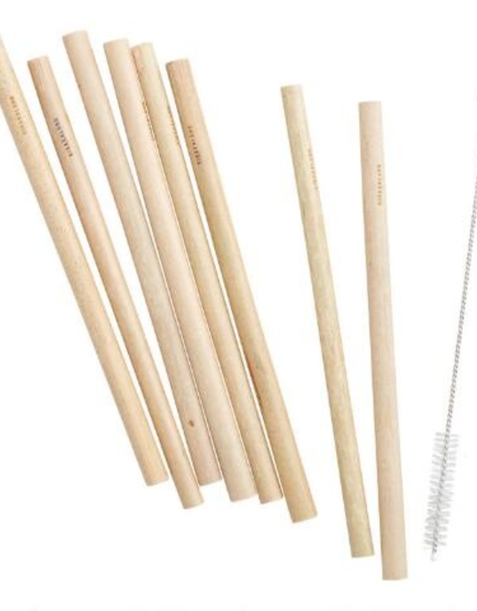 Kikkerland Straws - Bamboo