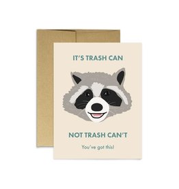 Party Mountain Paper Card - Blank: It's Trash Can, Not Trash Can't