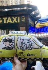 Kahri by KahriAnne Kerr Pillow: NYC Taxi