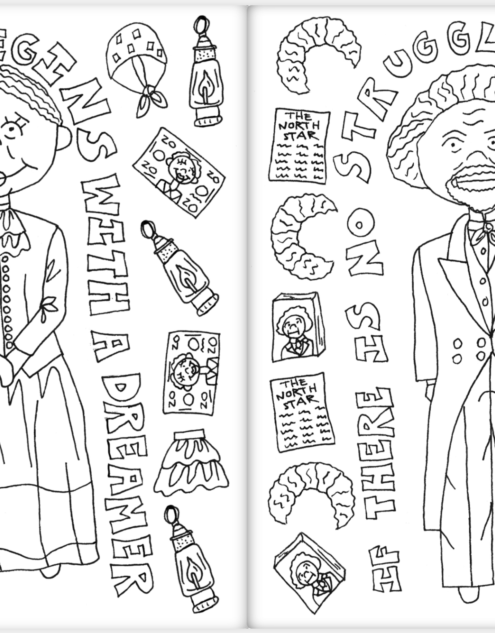 Kahri by KahriAnne Kerr Black History Coloring Book