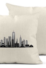 Daisy Mae Designs Pillow - NYC Skyline