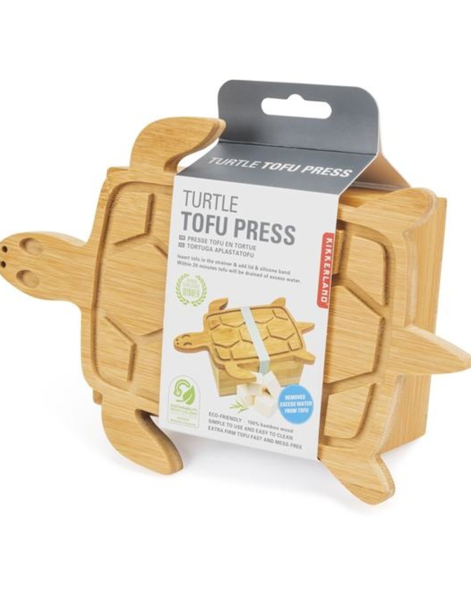 Kikkerland Turtle Tofu Press