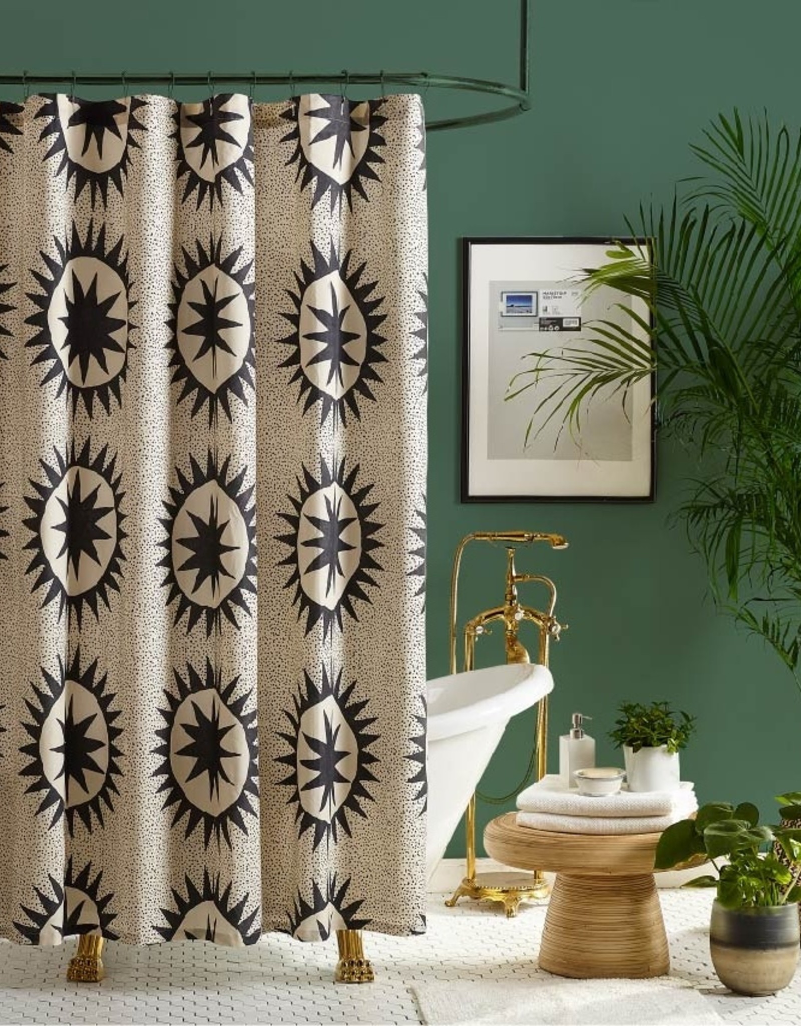 Peking Handicraft Shower Curtain - Soleil