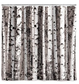 Kikkerland Shower Curtain - Birch