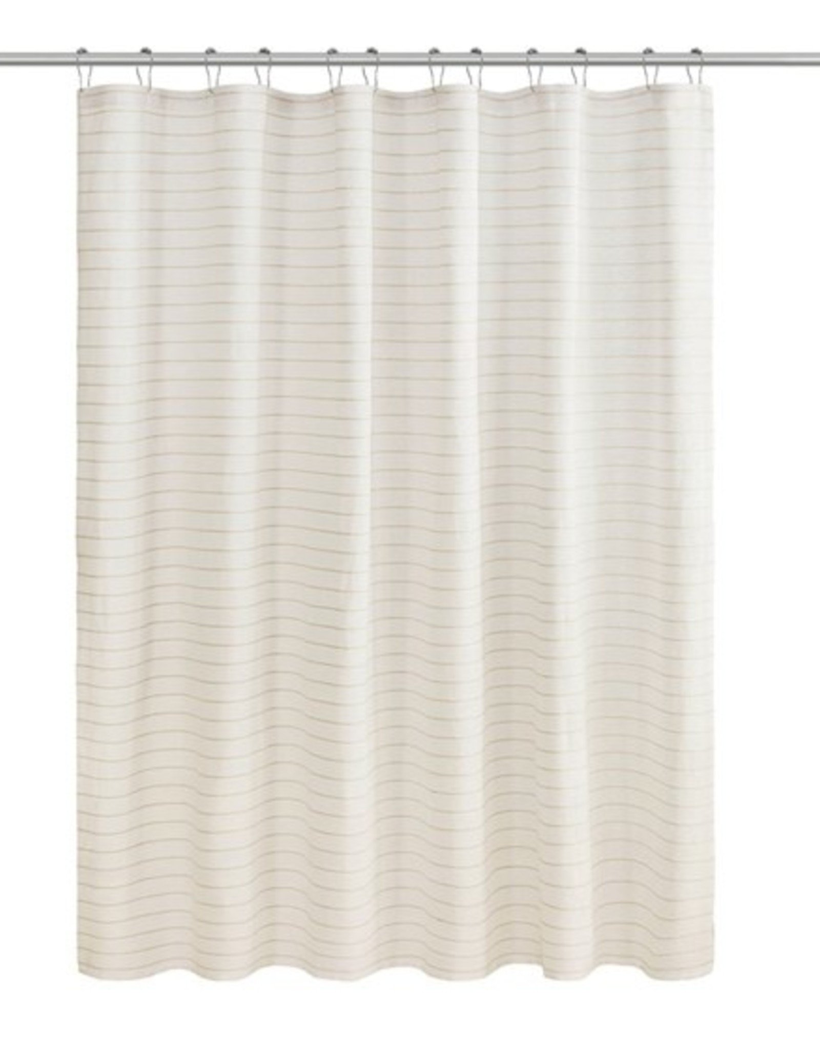 Ollixx Shower Curtain - Striped recycled fabrics