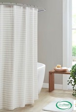 Ollixx Shower Curtain - Striped recycled fabrics