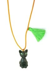 Gunner & Lux Black Cat Charm Necklace