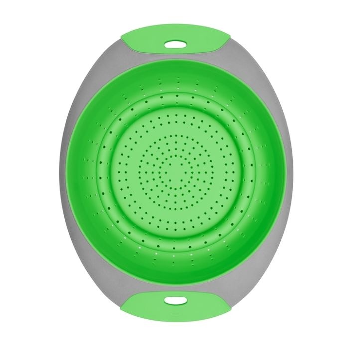 thumbnail image 2 of Collapsible Silicone Colander Set 3-Piece - Space-Saving 2 of 11