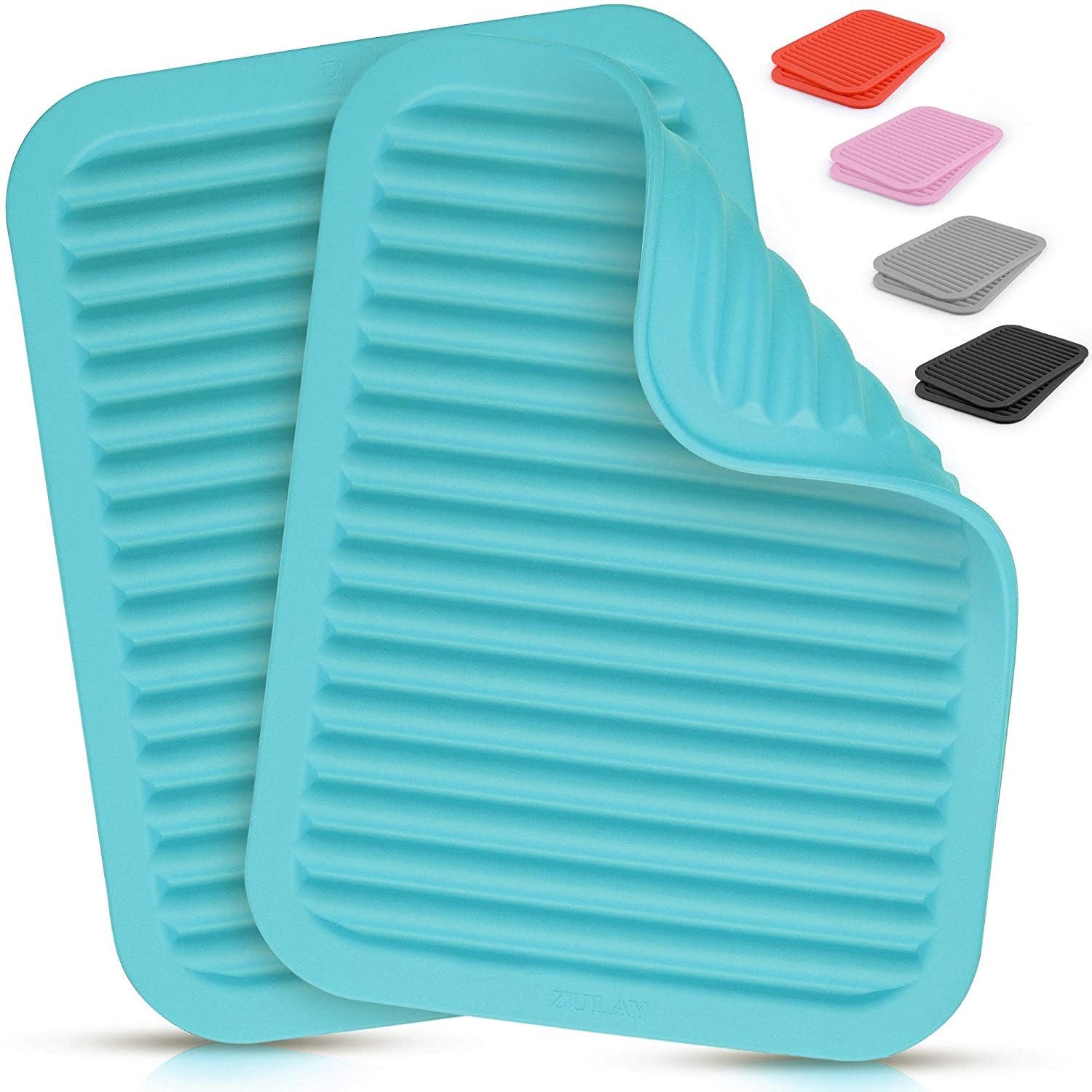 Silicone Draining Pad Non-Slip Silicon Trivet Drying Mat - China