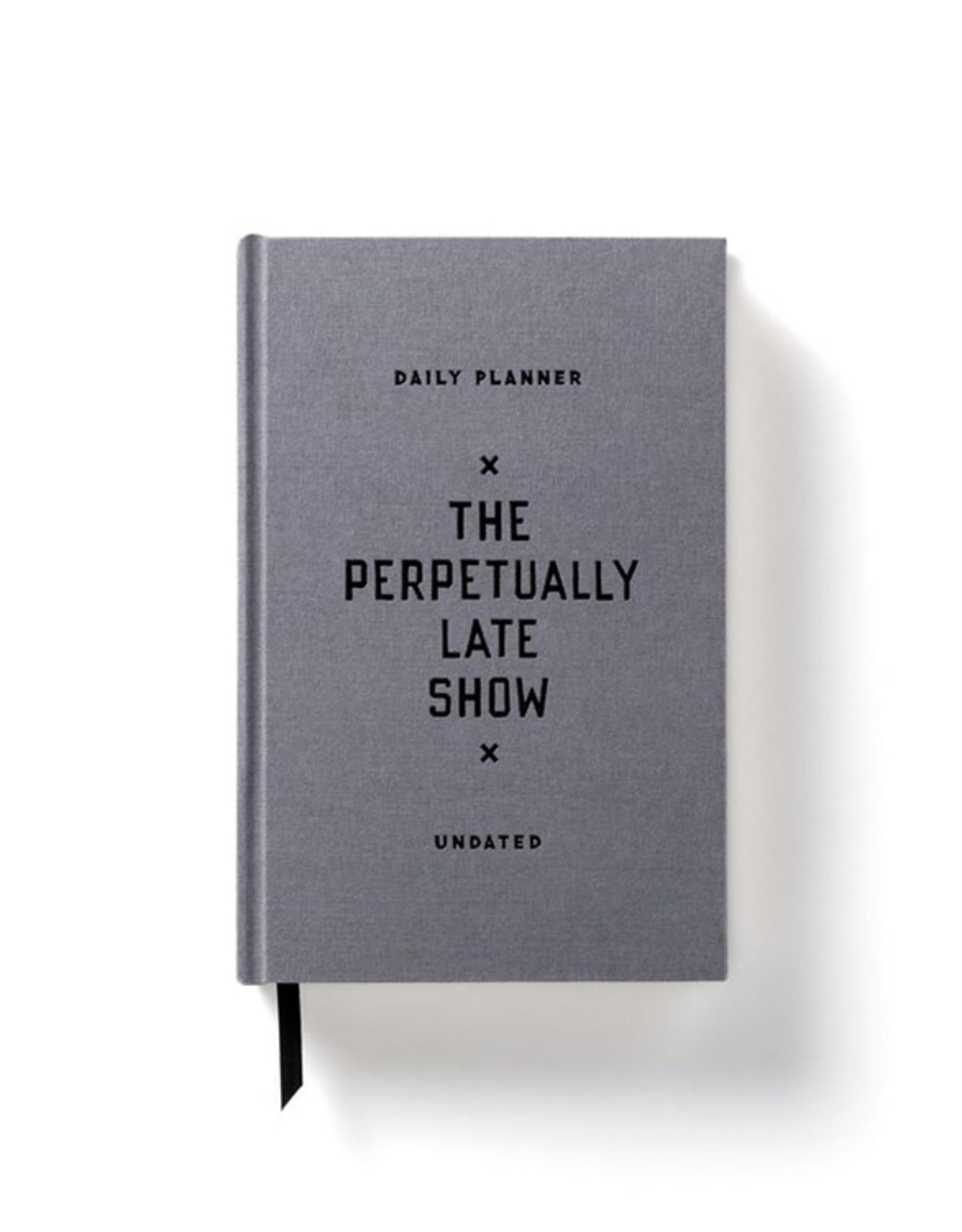 Chronicle Books Dateless Planner - The Perpetually Late Show