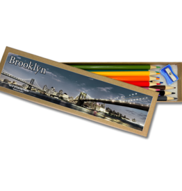 Color Our Town Brooklyn Colored Pencils