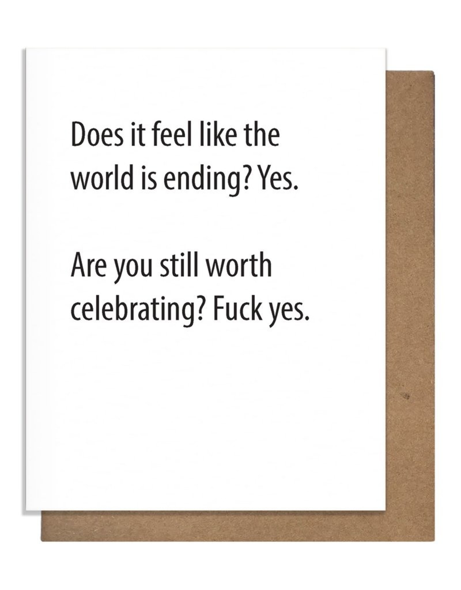 Matt Butler LLC dba Pretty Alright Goods Card - Birthday: Does it Feel