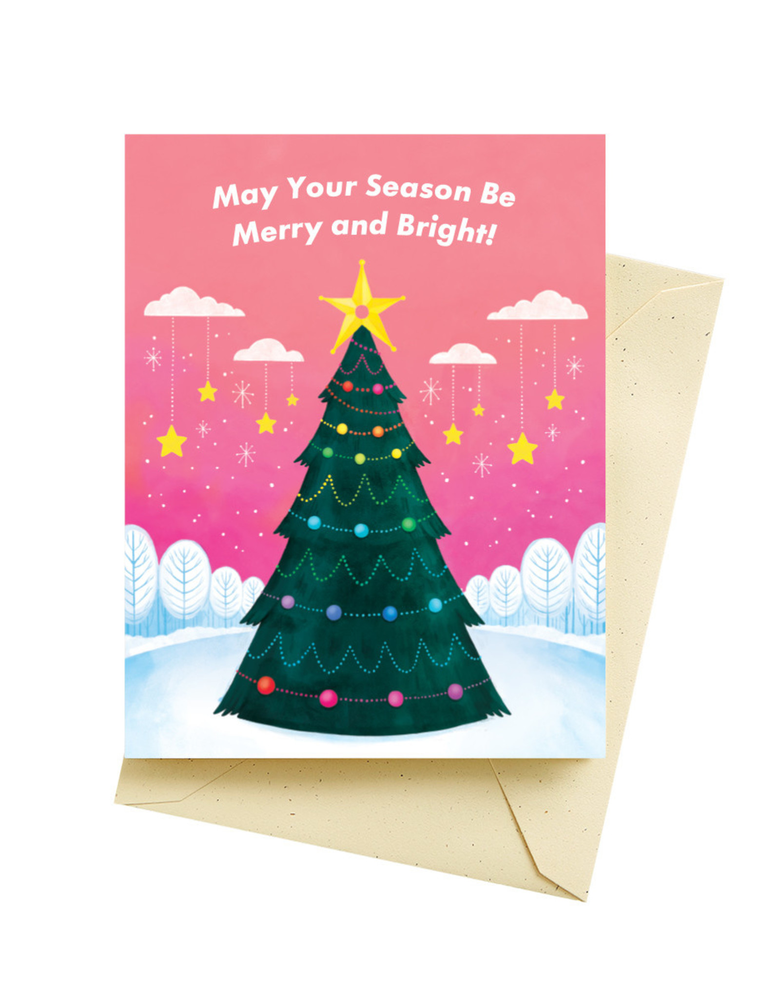 Seltzer Goods Card - Holiday: Merry Tree