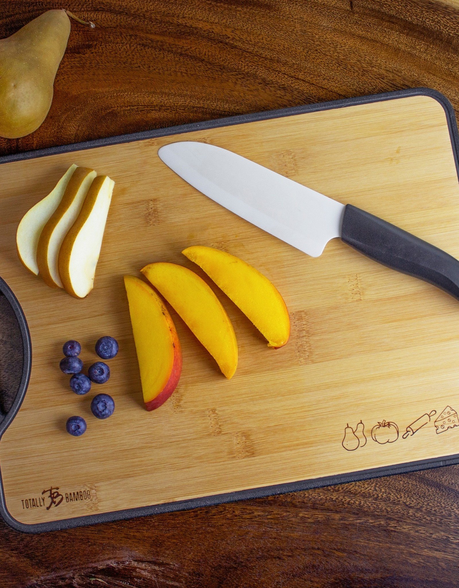 Totally Bamboo Polyboo Bamboo/Poly Cutting Board