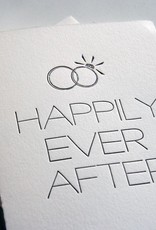 Steel Petal Press Card - Wedding: Happily Ever After