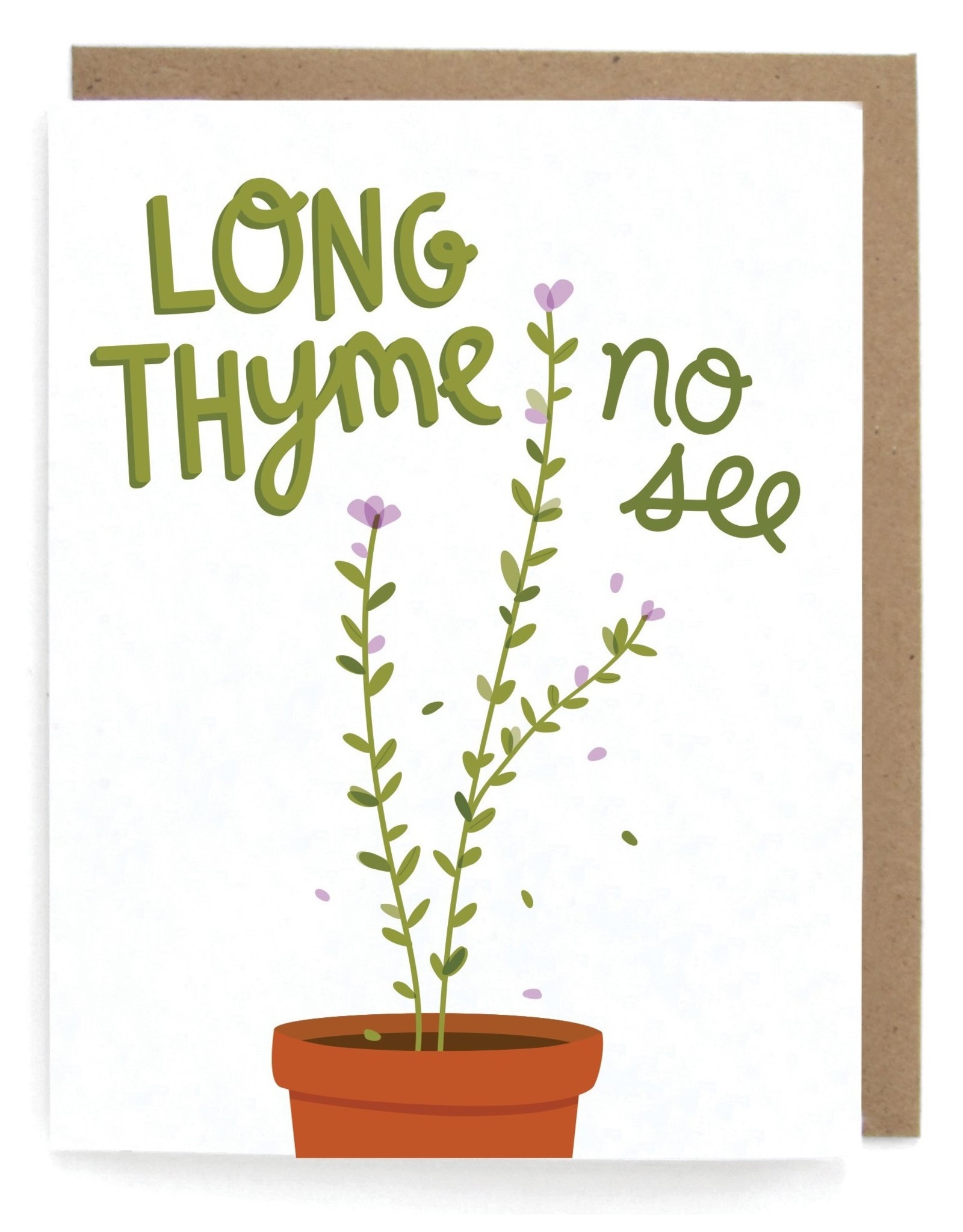 Neighborgoods Card - Blank: Long Thyme