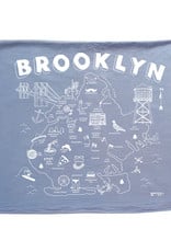 Maptote Blue Brooklyn Tea Towel